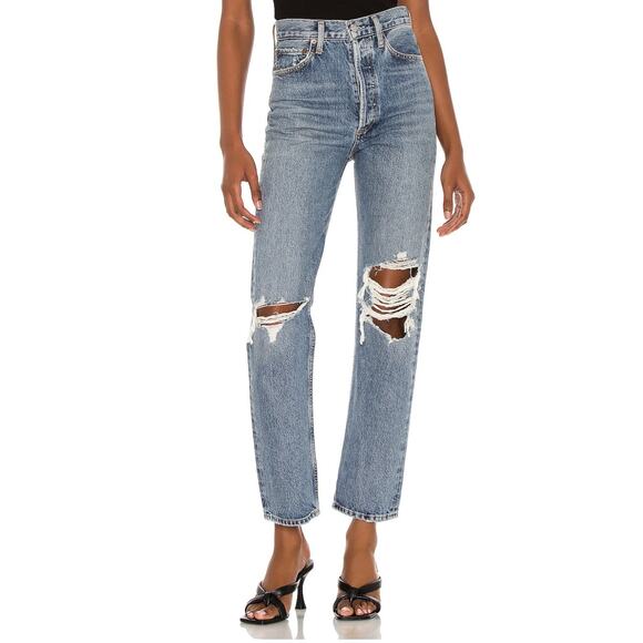 AGOLDE Denim - AGOLDE 90s Pinch Waist in Backdrop $198 Size 28